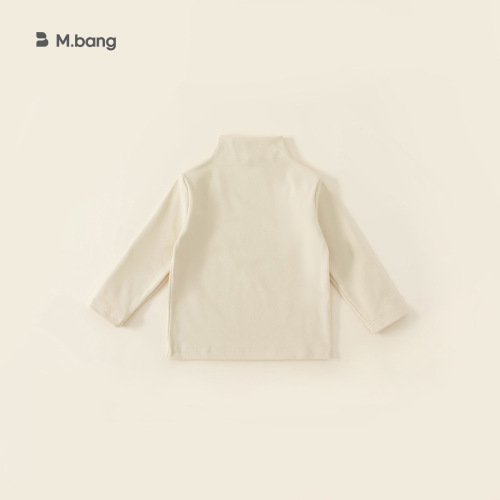 Baby City Children's Basic Top Autumn/Winter Boys' T-shirt Long Sleeve Girls' Fleece Top Baby Inner Wear DY22102