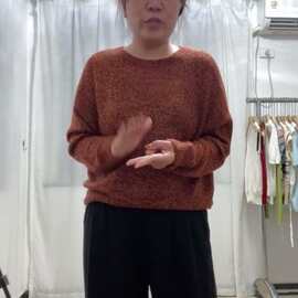 秋冬新款圆领丝羊绒无缝一体针织打底毛衣女