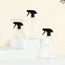 现货油污净瓶子500毫升透明pet塑料瓶衣领净去油渍细雾喷壶包装瓶