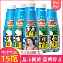 欢乐家生榨椰子汁植物蛋白牛奶饮品500ml果肉椰汁新日期整箱批发