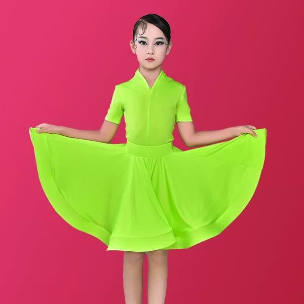 ❀✿❀Fluorescent green short sleeves