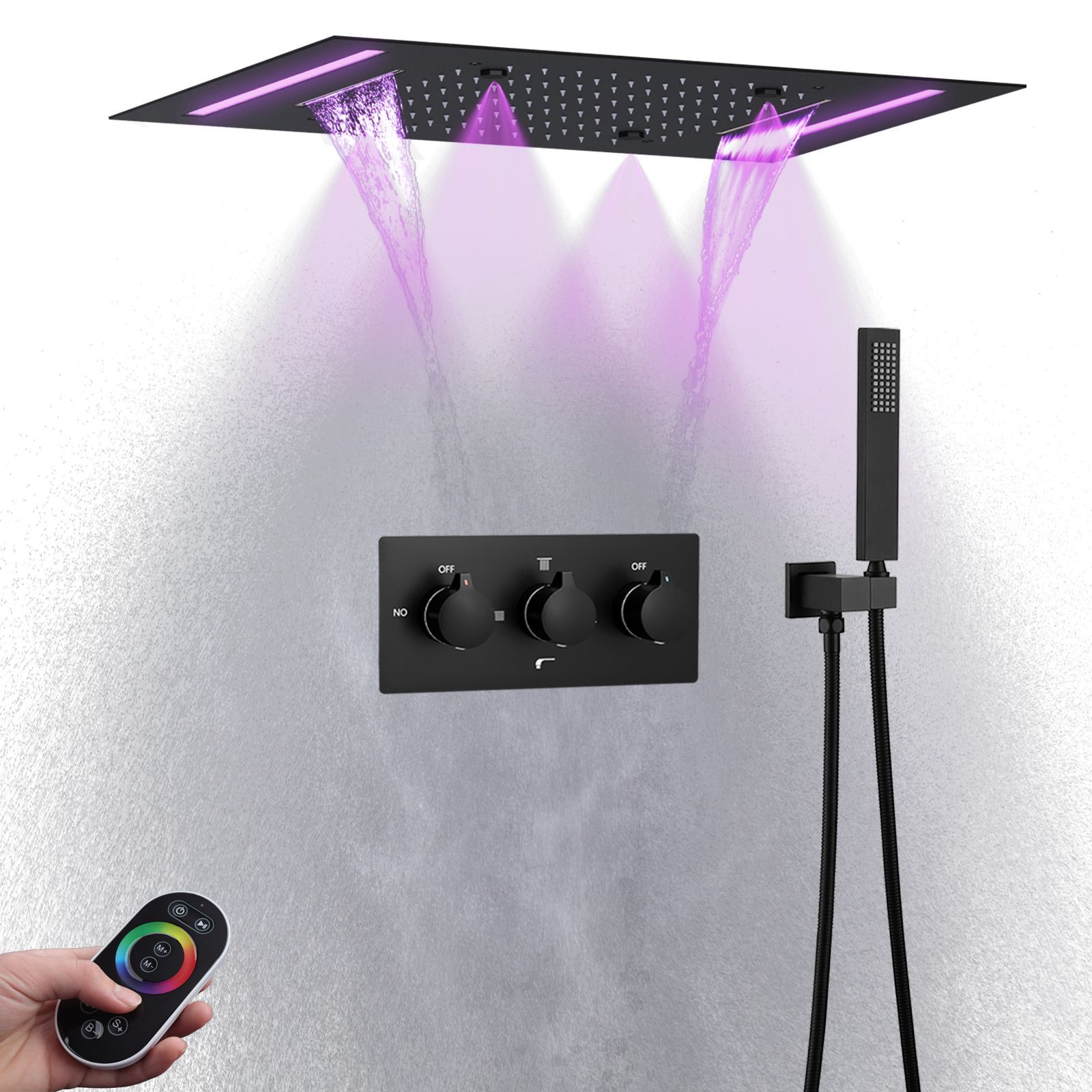 Negro mate (calente y frío)