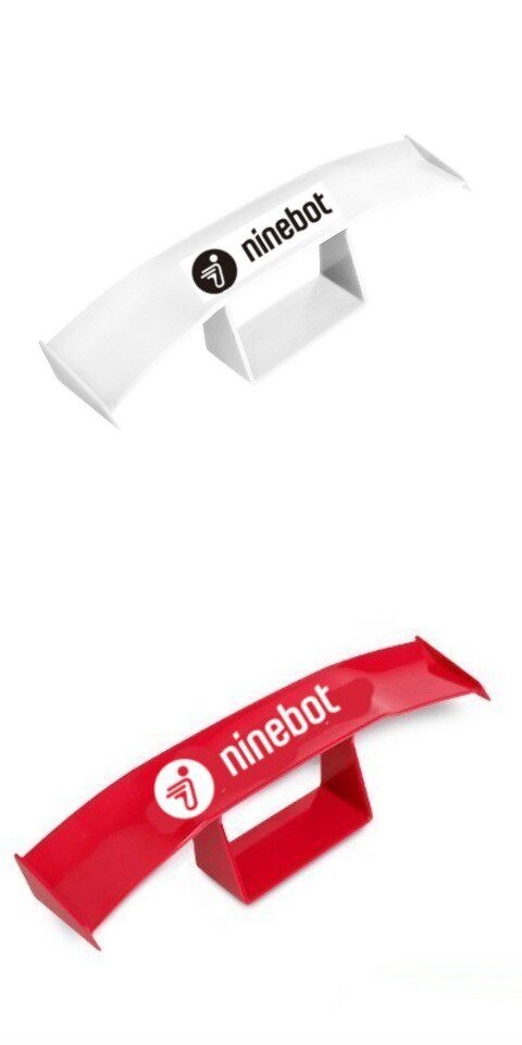 Scooter motorcycle decoration, mini rear wing ornament for vehicle, suitable for modified electric bikes and scooters, compatible with Ninebot