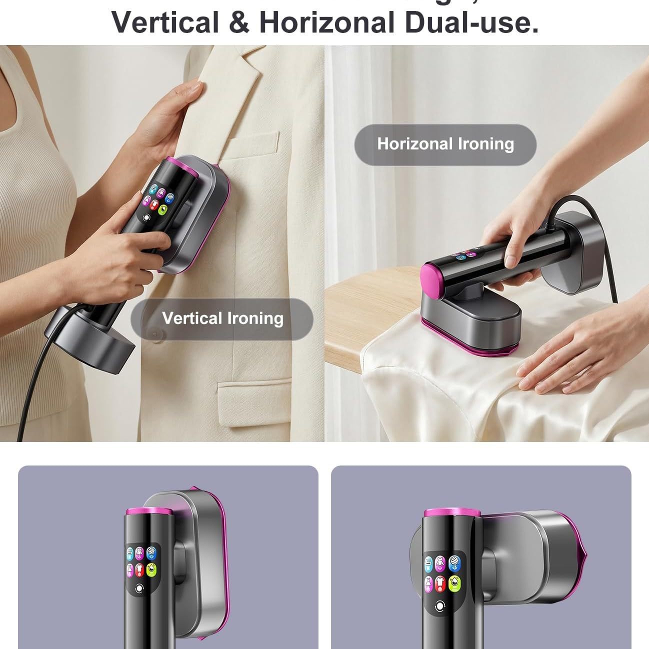 Directly From The Manufacturer: Household Garment High-power Portable Vertical Steamer, Fast Wrinkle Removal With High_voghion.com