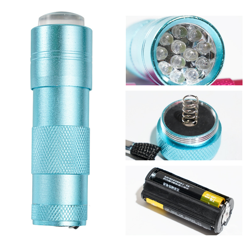 Lámpara de uñas de silicona lámpara de fototerapia mini lámpara de fototerapia sello de uñas herramienta de lámpara de fototerapia de silicona portátil