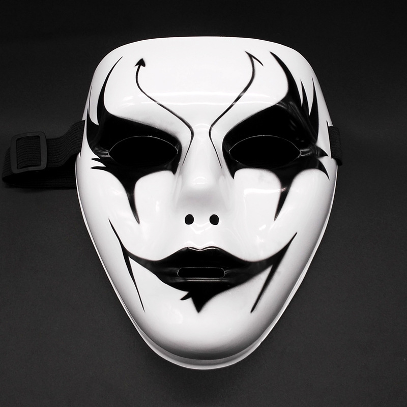 Amazon máscaras de baile callejero máscaras en V bailarines hip hop ghost walk party disfraz props de rol