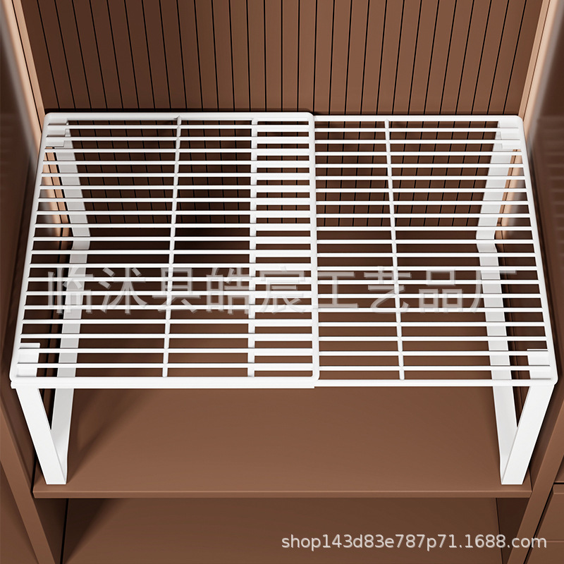 Armario, partición en capas, almacenamiento de artefactos, armario, estante retráctil en el armario