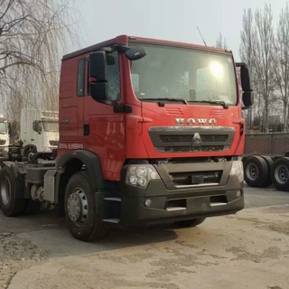 豪沃TX400马力潍柴平顶牵引车，豪沃平顶牵引车