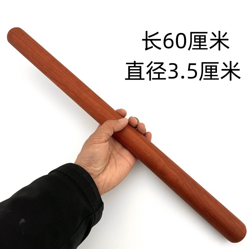 デーツ材麺棒、家庭用無垢材麺棒、業務用大型麺棒、小型麺棒、厚く長くベーキング用|undefined