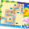 Wooden logic board game for bath, intellectual toy, training, hippo, logical thinking, concentration, early education