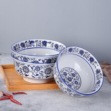 泡面碗陶瓷餐具青花瓷碗大碗商用家用中式复古拉面碗牛肉面碗汤碗