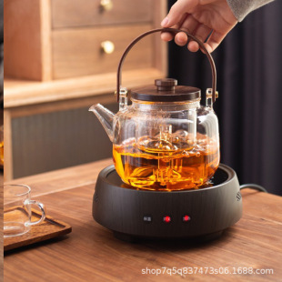 Gomi factory direct news rice electric pottery stove tea stove mini household small iron pot glass pot tea maker wholesale