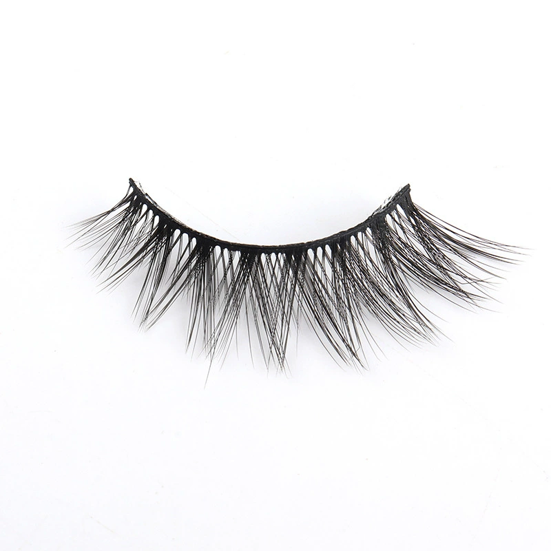 Плотная удлиненная трехмерная поддельнаяlash(eyelashes) для ресниц для выпрямления волос, оптовая