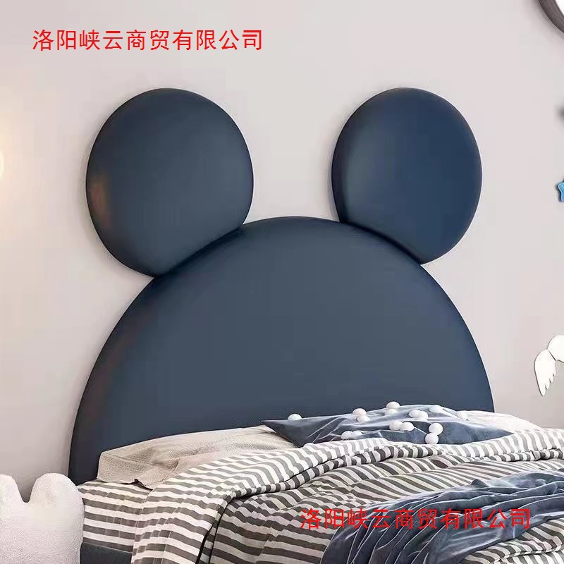 Bedside Cushion Children's Room Bedside Soft Bag Sticker Bedroom Self-Adhesive Tatami Wall Surround Anti-Collision Cushion Anti-Collision Pad