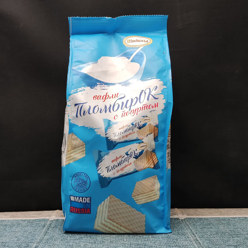 Russian Akontwey cookies 408g bag, cow milk cheese, Filimo ice cream, small farm box, 8 packs
