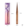 Universal golden tweezers for manicure