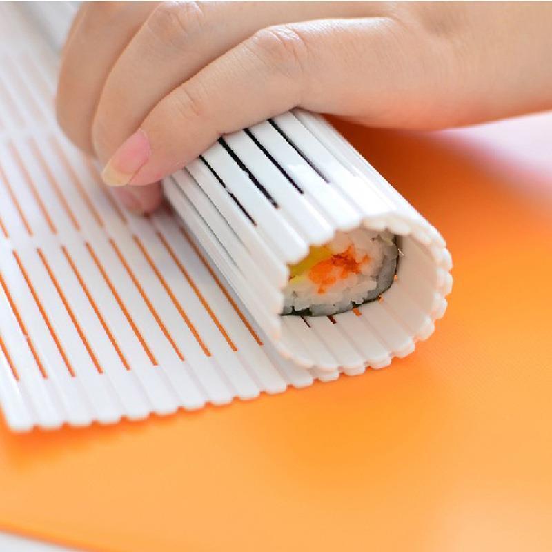 일본 스시 커튼 특수 금형 가정용 김 롤 커튼 김밥 재료 도구 세트 대나무 커튼