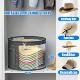 Cross-Border Hat Storage Bucket Household Clothing Hat Toy Storage Bag Foldable Dust-Proof Debris Storage Bag Artifact