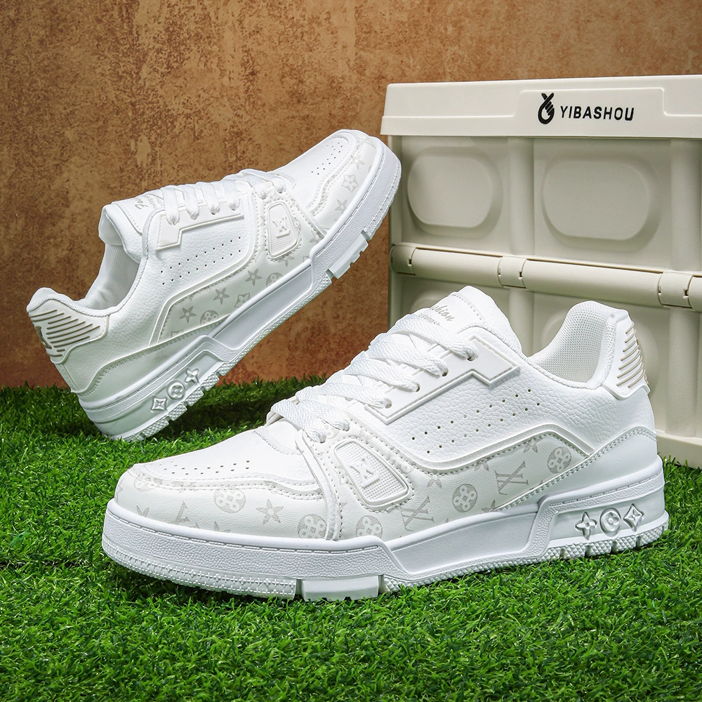 Мужская обувь 2025 новый lv доска обувь классическая дышащая студенческая обувь противоскользящая спортивная повседневная обувь для мужчин оптовая продажа