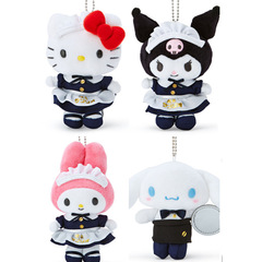 サンリオドールペンダント かわいいハローキティ ネイビー限定 クロミぬいぐるみ ランドセル 小さなペンダント人形