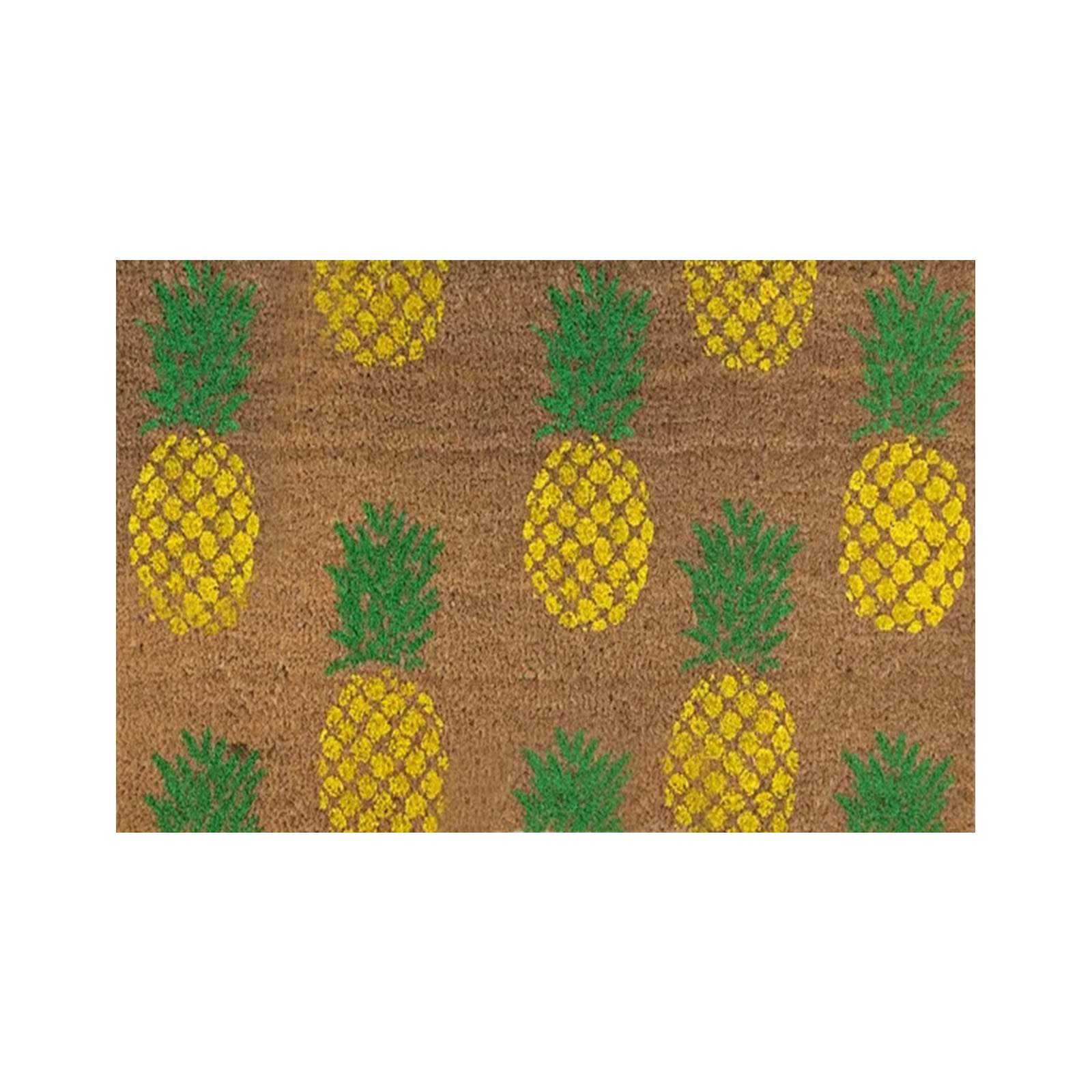 Protiskluzová rohožka do vstupních dveří Pineapple Element, savá rohožka do koupelny a kuchyně_voghion.com