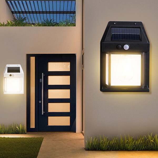 Travel bulb solar-powered for gazebo