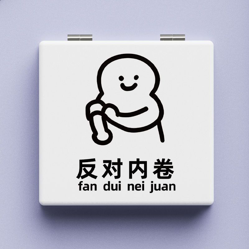 Lindo espejo pequeño Sanrio Kulomi espejo de maquillaje portátil de alto valor espejo de maquillaje portátil dormitorio de estudiantes espejo de maquillaje plegable