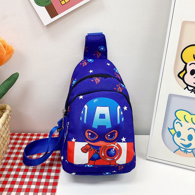 New children's chest bags with trendy and cool prints, single-shoulder bags, perfect for boys' casual outings, and wholesale crossbody bags undefined