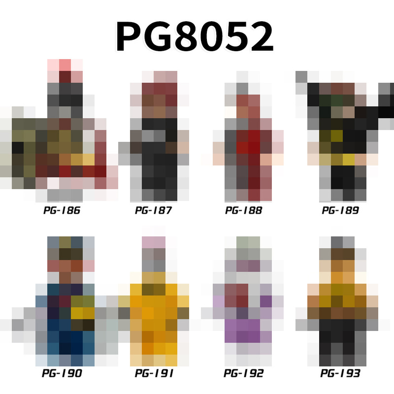 Foreign Trade Goods PG8052 TV Movie Series Puzzle Assembled Building Blocks Toy Bags Foreign Trade Goods PG8052 TV Movie Series Puzzle Assembled Building Blocks Toy Bags