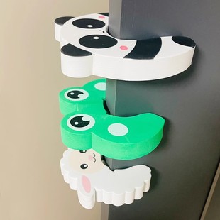 Sliding Door Anti-Pinch Safety Door Card Door Clip Soft Foam Kidsren's Anti-Pressure Door Seam Protection Strip Anti-Pinch Strip Door Stopper
