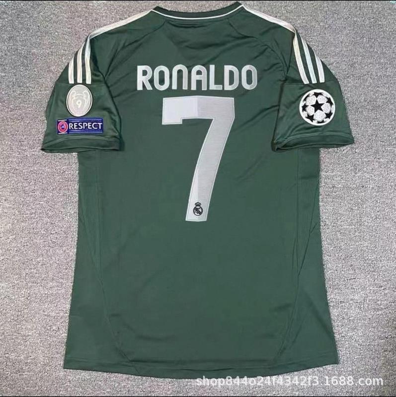 レアル・マドリード レトロジャージコレクション 半袖ファンバージョン 長袖 ロナウド・ロモス・クロス サッカーユニフォーム 工場直販|undefined