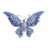 Retro crystal, fashionable high-end universal brooch lapel pin