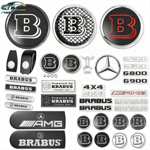 Mercedes-Benz Brabus modifikasiya olunmuş avtomobil loqosu, təkər qapağı, C/E/S kapot loqosu