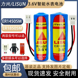 LISUN力兴智能水表电池ER14505/18505M/西安旌旗IC卡自来水表电池