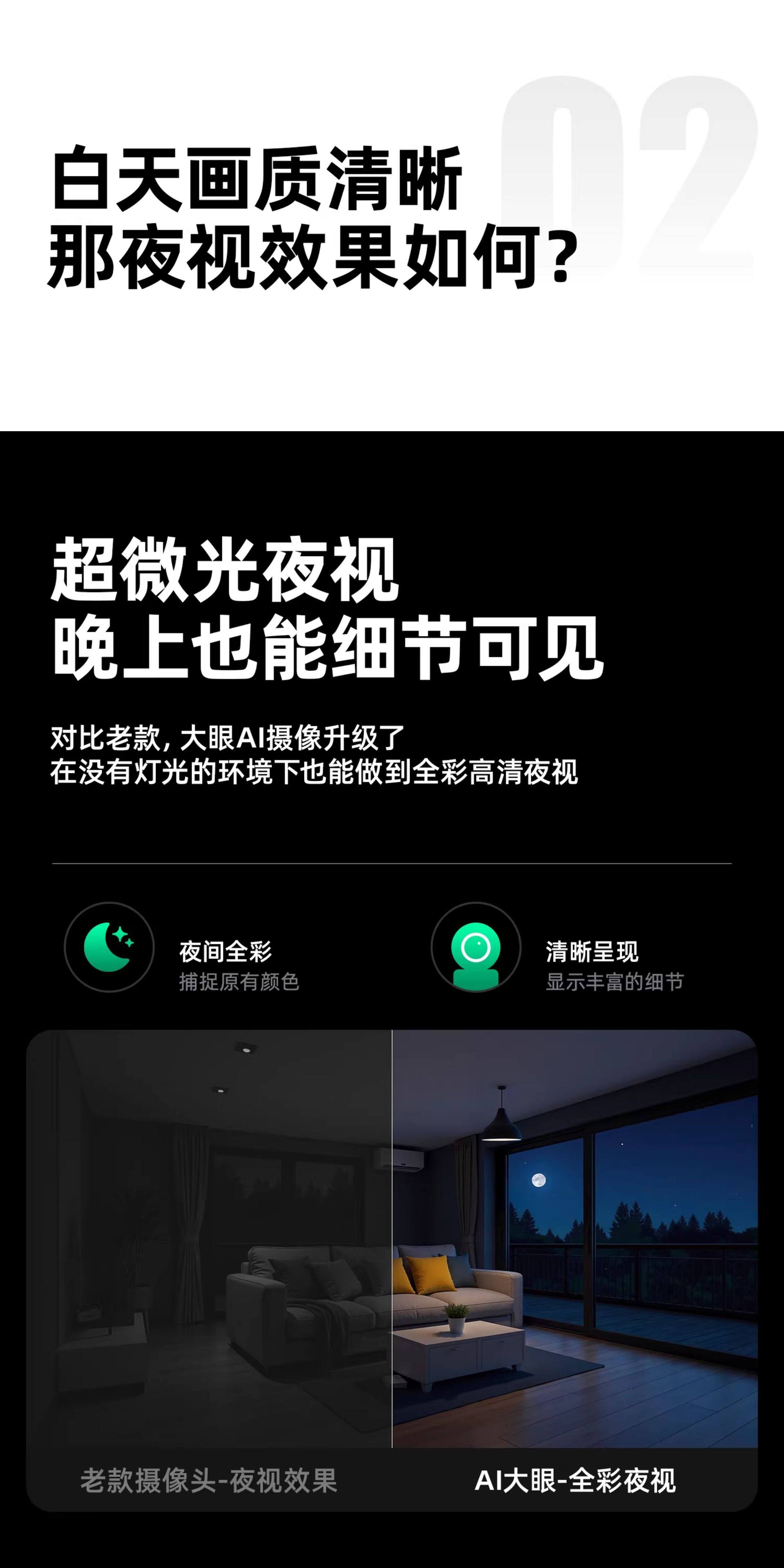 2026新款无线高清家用摄像头远程手机监控器360度无需wifi网络