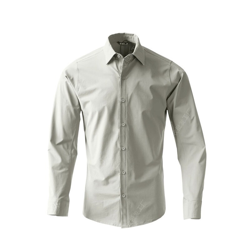 Cabinet 980! Urban Functional Series 3D Cut Men's Outdoor Pure Color Casual Long-Sleeved Shirt A2 Wholesale