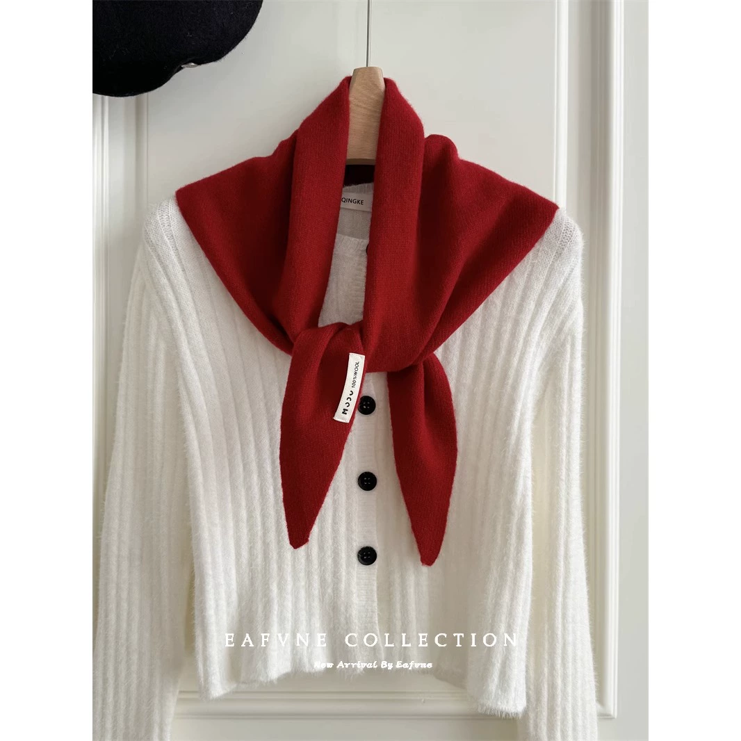 Woolen scarf for leisure, keep warm universal cloak