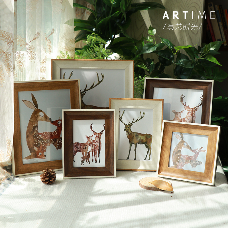 Scandinavian Modern Minimalist Style Photo Frame Table 5 Inches 781216A4 Environmentally Friendly Resin Wall Hanging Horizontal and Vertical Picture Frame Scandinavian Modern Minimalist Style Photo Frame Table 5 Inches 781216A4 Environmentally Friendly Resin Wall Hanging Horizontal and Vertical Picture Frame