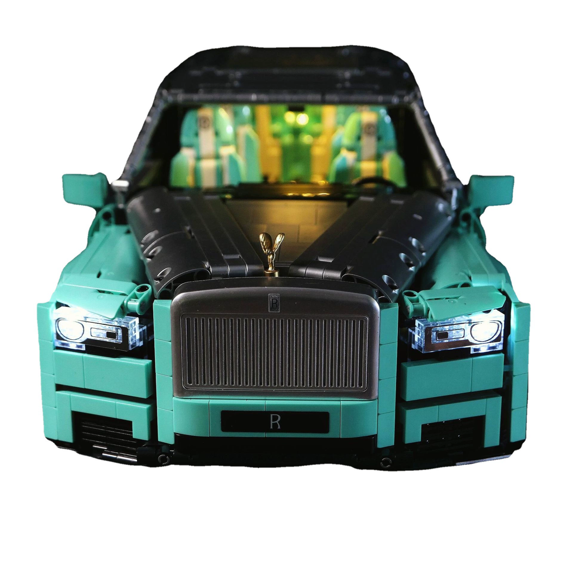 Сборка светового конструктора для Lego K93 Rolls-Royce Curry Nan модель конструктор блоки LED пульт дистанционного управления свет