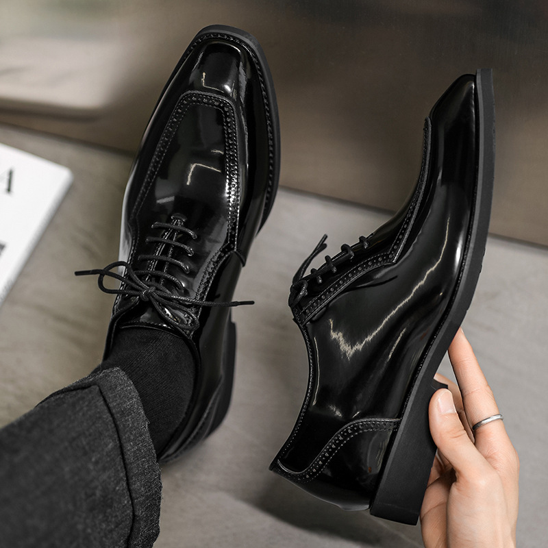 Formal Men's Shoes For Wedding In British Style Large Size_voghion.com