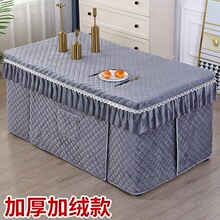 长方形烤火桌子罩套加厚冬季电烤茶几取暖棉桌罩烤火罩电炉罩新款