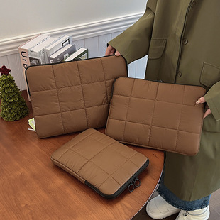 Korean Style Computer Sleeve Simple Solid Color Notebook Storage Bag 13inch 15inch Nis Clutch Bag Wholesale