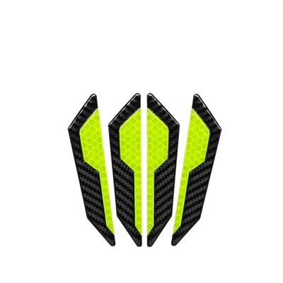 Anti-scratch Decoration Reflective Sticker Night – Other Automotive Exterior Supplies - outer-black-inner-green