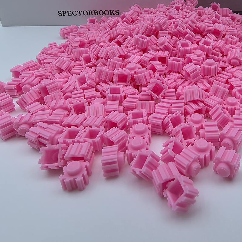 LEGO-kompatible 8mm kleine Teilchen Schüttgut Bausteine Großhandel Kinder Bastelzubehör Bildungs-Puzzlespielzeug