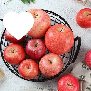 Fake Ornaments Red Apple Fruit Decorative Apples Plastic Early Education Home Decoration Window Props Model Photography