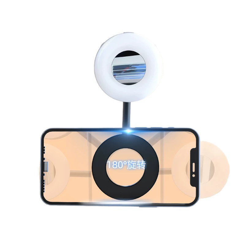 Magnetic Pocket Fill Light, Handheld Phone Lamp, USB-C Rechargeable, 2500–8500K