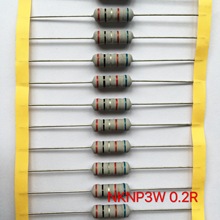 无感绕线电阻NKNP   3W   0R2,   渡锡铜线
