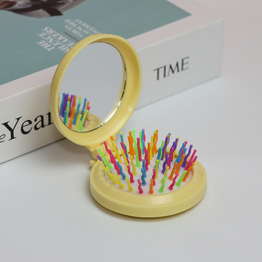 Aguja de arco iris de piel blanca amarilla