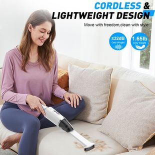 Home Portable Rechargeable Vacuum Cleaner Handheld Vacuum Cleaner Car Vacuum Cleaner Multi Nozzle Mite Remover