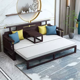 实木床;餐桌;实木沙发